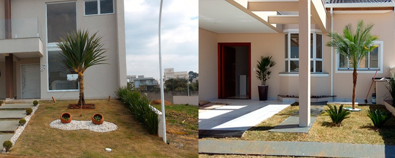 Manutenção de jardins e áreas verdes em chácaras e residências